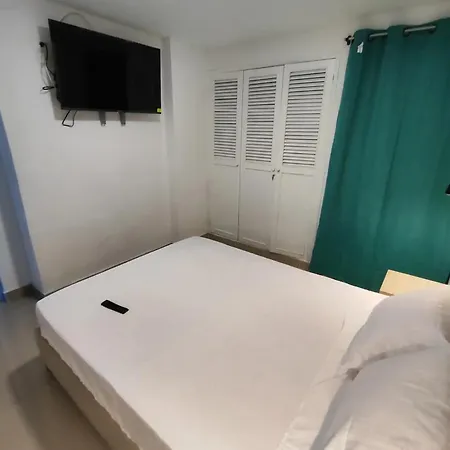 Em3-2g De 4 Hab En Zona Residencial Con Aire Acondicionado Wifi Y Parqueadero Apartment Cartagena